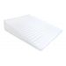 Sensillo Dojčenský vankúš - klin biely Luxe s Aloe Vera 38x30
