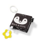 Mäkká senzorická knižka BabyOno BLACK & WHITE