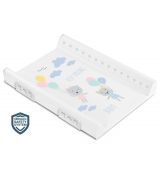 Sensillo Prebaľovacia podložka tvrdá safety systém Balóny platinový 70x50cm