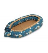 Sensillo Hniezdo Velvet medvede karamelové 80x45cm