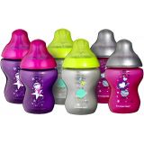 Tommee Tippee Sada kojeneckých fliaš Ecomm Girl 6x260ml.