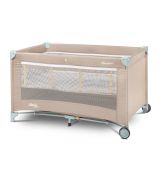 Caretero Cestovná postieľka Basic Plus beige
