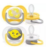 Avent Cumlík ultra  citrón 6-18m, 2ks