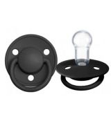 Bibs Cumlík silikónový De Lux Black 0-36m, 1ks
