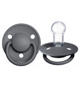 Bibs Cumlík silikónový De Lux Iron 0-36m, 1ks