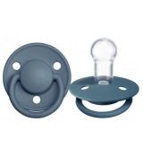 Bibs Cumlík silikónový De Lux Petrol 0-36m, 1ks