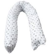 Cuddles Collection Maternity & Pregnancy Pillow - šedé hviezdy