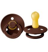 BIBS Cumlík z prírodného kaučuku Mocha (M) 1ks, 6m+