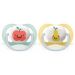 Avent Silikónový Cumlík ultra air Fruit 2ks, 0-6m