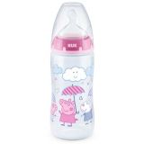 NUK First Choice Dojčenská fľaša Temperature Control 300 ml., 6-18m