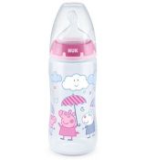 NUK First Choice Dojčenská fľaša Temperature Control 300 ml., 6-18m
