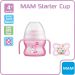 MAM hrnček Starter Cup ružová 150ml, 4m+ + cumlík