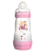 MAM Kojenecká fľaša Anti-Colic ružová 260ml, 2m+