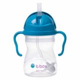 b.box hrnček so slamkou 240 ml. kobaltová