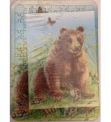 Puzzle medveď 117ks
