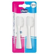 Chicco Náhradné hlavice do elektronickej zubnej kefky 36m+