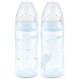 NUK Fľaša Classic 300ml. modrá 0-6m, 1ks