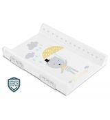 Sensillo Prebaľovacia podložka tvrdá safety systém mišky platinové 70x50cm