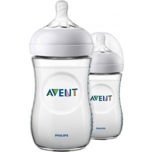 Avent SCF033/27 Detská fľaša Natural 2x260ml, 1m+