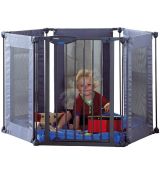 Lindam Detská priestorová zábrana Safe & Secure Fabric playpen