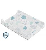 Sensillo Prebaľovacia podložka tvrdá safety systém Floral platinová 70x50cm