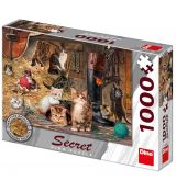 Dino 532656 Puzzle 1000 Mačičky secret collection