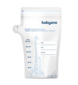 BabyOno Sáčky na uskladnenie materského mlieka 30 ks. 180 ml