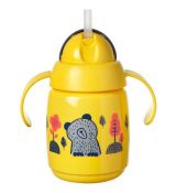 Tommee Tippee Hrnček so slamkou SUPERSTAR žltý 300ml., 6m+