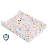 Sensillo Prebaľovacia podložka tvrdá safety systém lesná líška 70x50cm