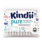 Cleanic Kindii Tyčinky do uší pre deti a dojčatá  PURE 60 ks
