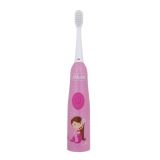 CHICCO Elektrická zubná kefka, ružová, 3r+