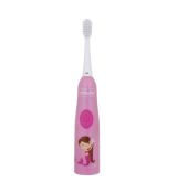 CHICCO Elektrická zubná kefka, ružová, 3r+