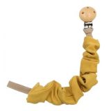 baby in world Retiazka na cumlík MUSTARD BINW