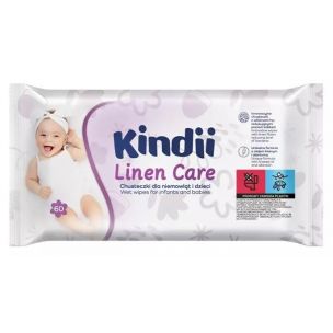 Kindii Vlhčené utierky LINEN CARE 60ks