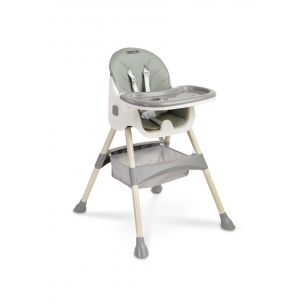 CARETERO Jedálenská stolička Bill 2v1 Grey