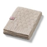 BabyOno Bambusová pletená deka béžová 75 x 100 cm