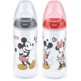 NUK Kojeneecká fľaša Mickey Mouse 300ml, 6-18m
