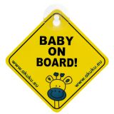 Akuku Tabuľka Baby On Board