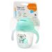 BabyOno Pohár so slamkou mint 240 ml, 6m+