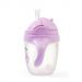 BabyOno Pohár so slamkou fialový 240 ml, 6m+