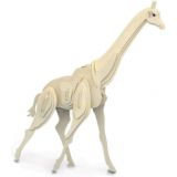 Woodcraft Drevené 3D puzzle žirafa