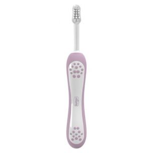 Chicco Zubná kefka LILA 6-36m