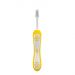Chicco Set zubných kefiek pre deti Indigo-Mustard 6-36m, 2ks