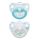 NUK Cumlík Classic HAPPY DAYS 2ks, 0-6m