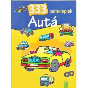 Autá - 333 samolepiek