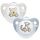 NUK Cumlík Trendline Macko PU Disney s púzdrom 2ks, 0-6m