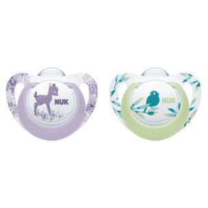 NUK silikónový cumlík Genius color 18-36m, 2ks