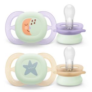 Avent SCF075/07 Cumlík ultra start Nočný 2ks, 0-2m