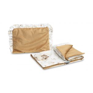 Sensillo Velvet Komplet do kočíka s volánikom Sen