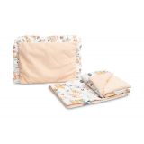 Sensillo Velvet Komplet do kočíka s volánikom piknik
